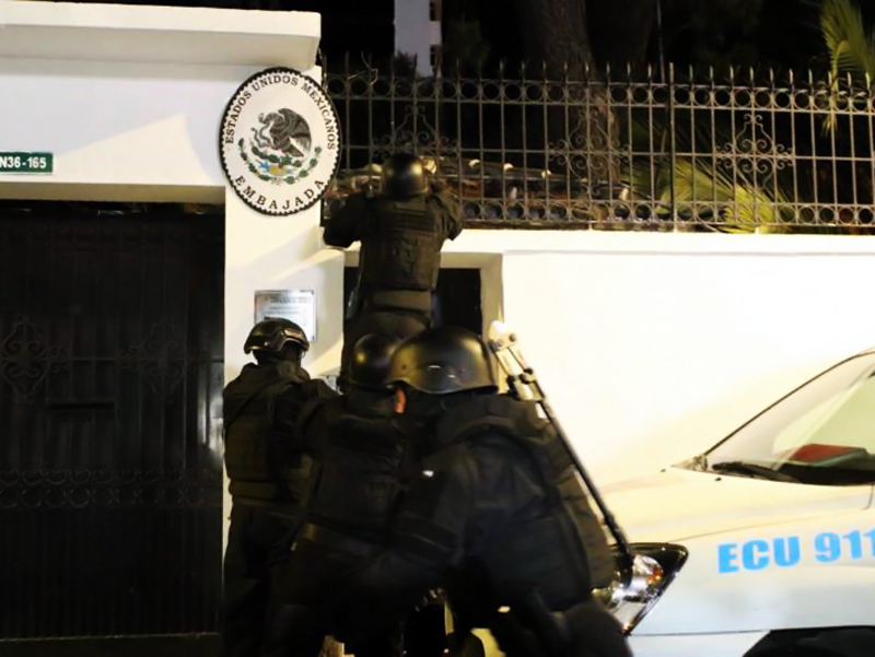 ‘Acciones de Ecuador han sido un error’, dice Estados Unidos