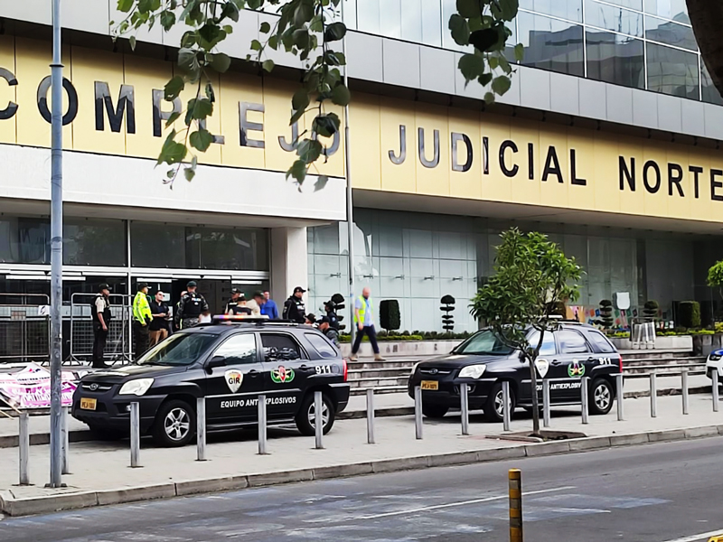 Se registra amenaza de bomba en el Complejo Judicial Norte en Quito