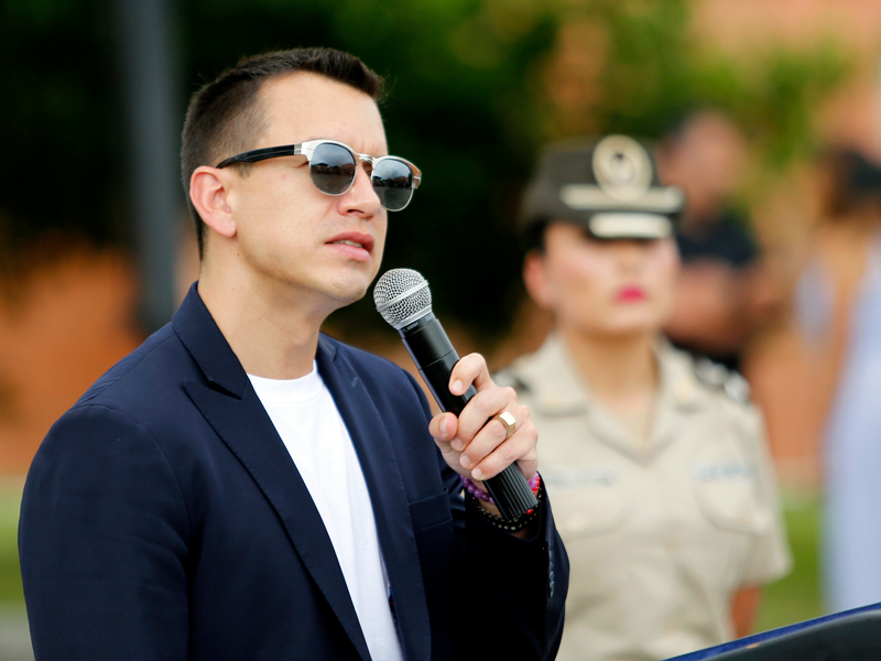 Noboa llama a la juventud a participar masivamente en la consulta popular