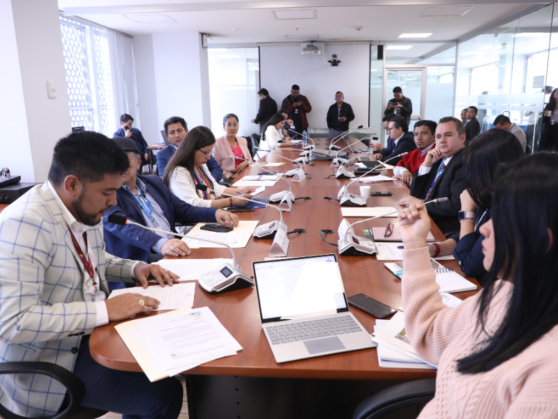 Listo el informe para segundo debate del proyecto que garantiza transferencias a los GAD