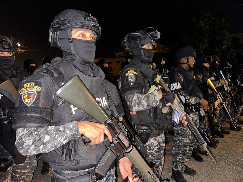 Sigue operativo en 5 provincias de la Costa, como parte del plan de seguridad del gobierno