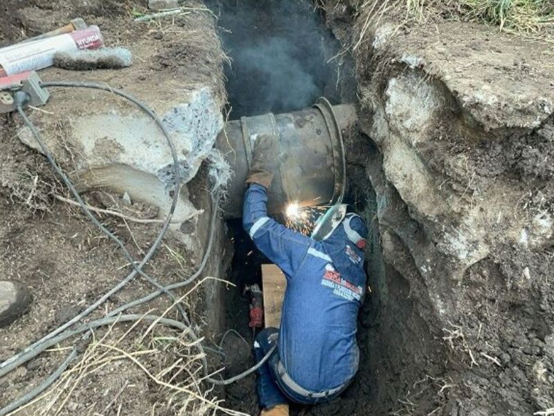 El servicio de agua potable se restituye en Conocoto
