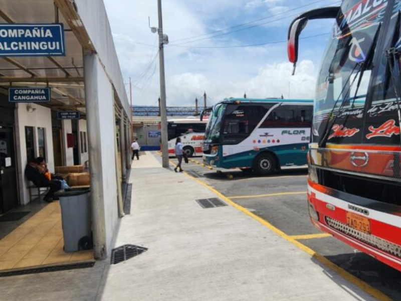 Terminales microrregionales abiertas este domingo de Consulta Popular