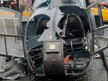 Rescatan los cuerpos del accidente del helicóptero de Fuerzas Armadas