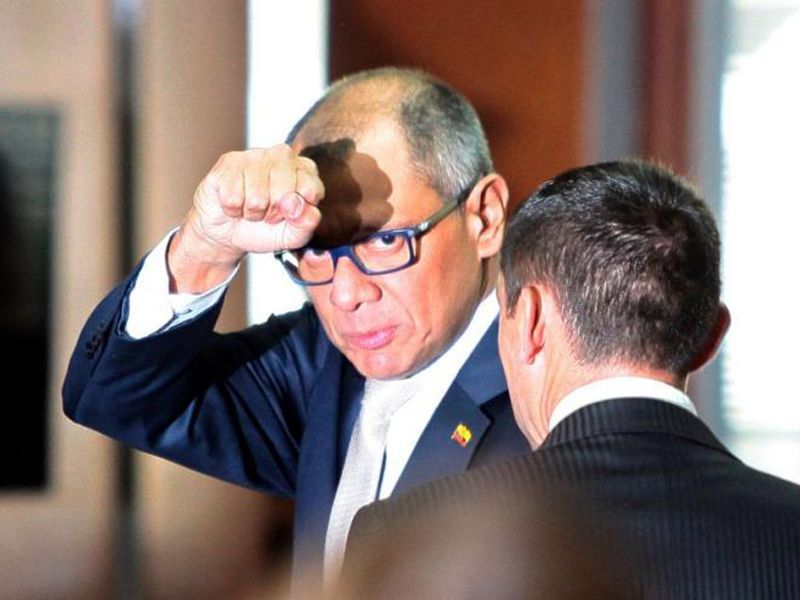 Correísmo pide veeduría de la CIDH a la situación de Jorge Glas