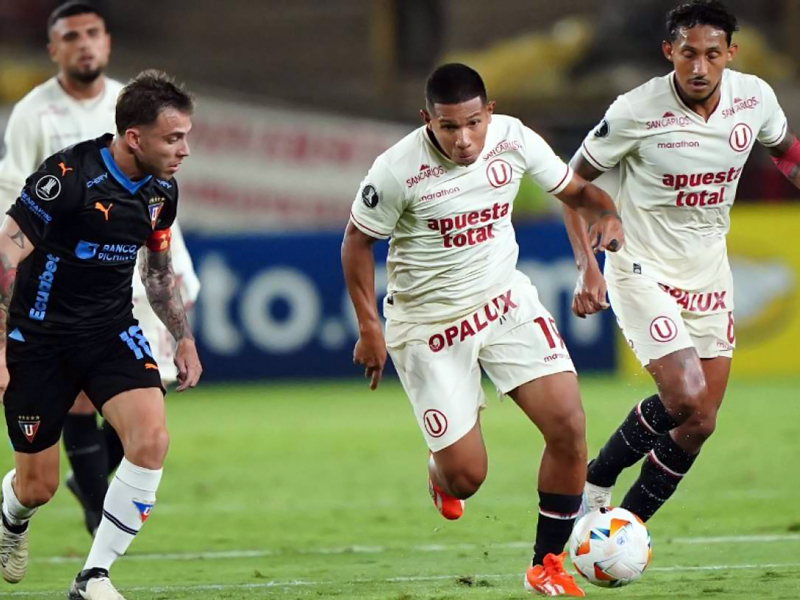 La justificación de Josep Alcácer por la derrota de Liga de Quito en Perú