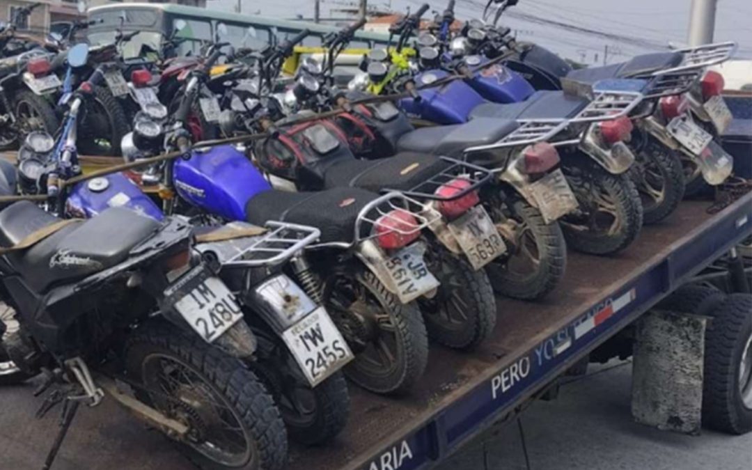 Guayaquil: 146 motos se retuvieron tras operativos en Nueva Prosperina