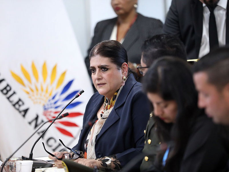 Mónica Palencia renuncia al Ministerio de Gobierno 