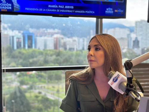 María Paz Jervis: consulta popular busca cambiar el rumbo en la lucha contra la delincuencia