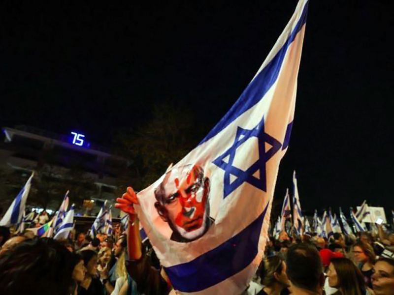 Protestas en Israel: el país se divide entre apoyar o destituir a Netanyahu