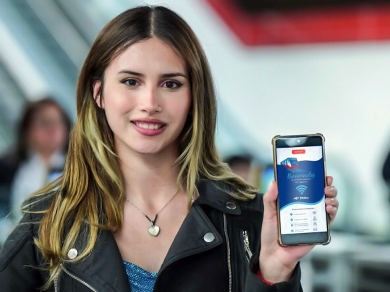 Las 15 estaciones del Metro de Quito cuentan con servicio gratuito de wifi