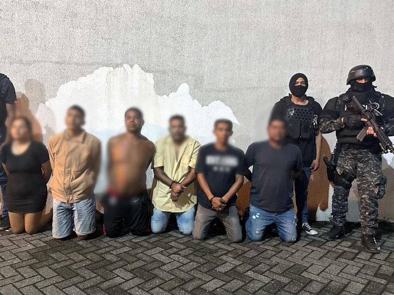 Allanamientos, detenidos y armas en operativo contra la extorsión en cinco provincias