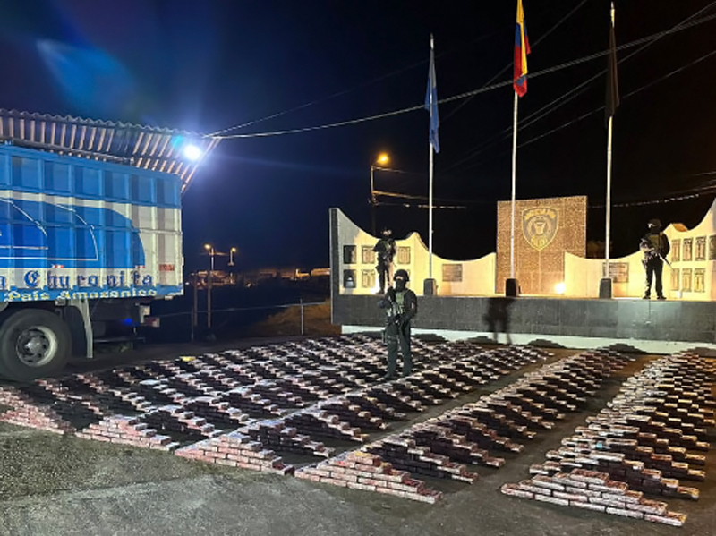 Conductor de un camión es procesado por transportar 1,5 toneladas de droga