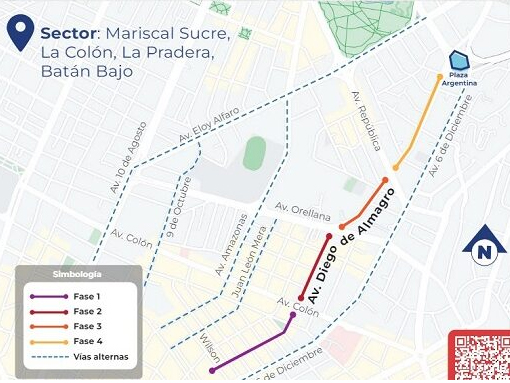 Comienza nueva etapa de rehabilitación en la av. Diego de Almagro de Quito
