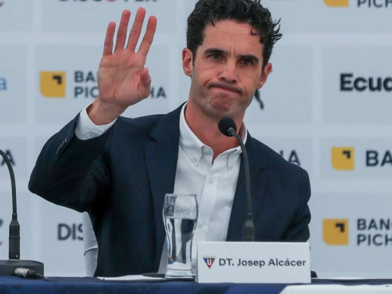 Josep Alcácer se despidió de Liga de Quito con una carta