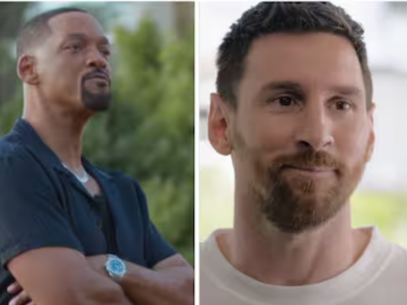 Messi sorprende a todos en su nueva aparición junto a Will Smith para Bad Boys 4