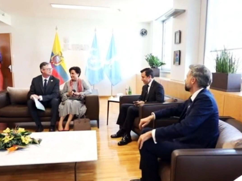 Gira en Europa: Ecuador se reúne con organismos internacionales de agricultura y alimentos