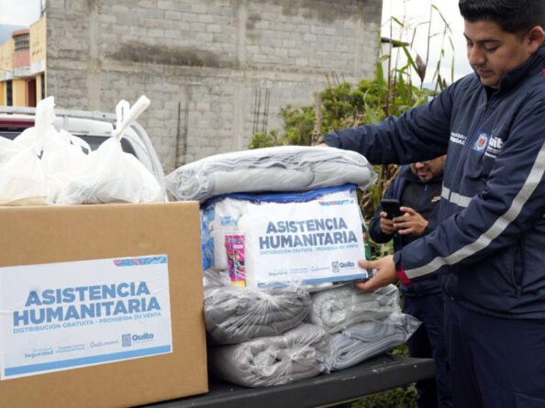 Atienden afectaciones por lluvias en el sur de Quito