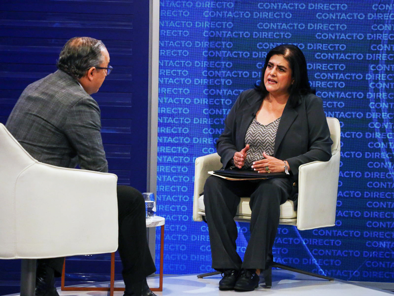 Escándalo en Olón podría estar motivado por partidos políticos que se ven perdidos, según ministra