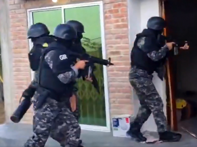 126 aprehendidos y 81 detenidos en cinco días