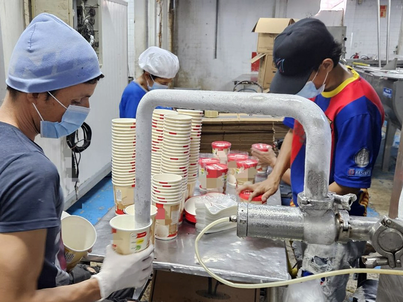 Plagas y heces de roedores se encontró en una fábrica de helados