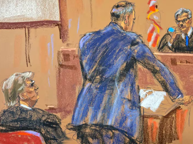 Juicio a Trump: la Fiscalía volvió a acusarlo de desacato a la orden de silencio