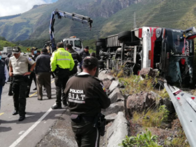 Ecuador reportó 4.995 alertas sobre tránsito y movilidad en primeros días de junio