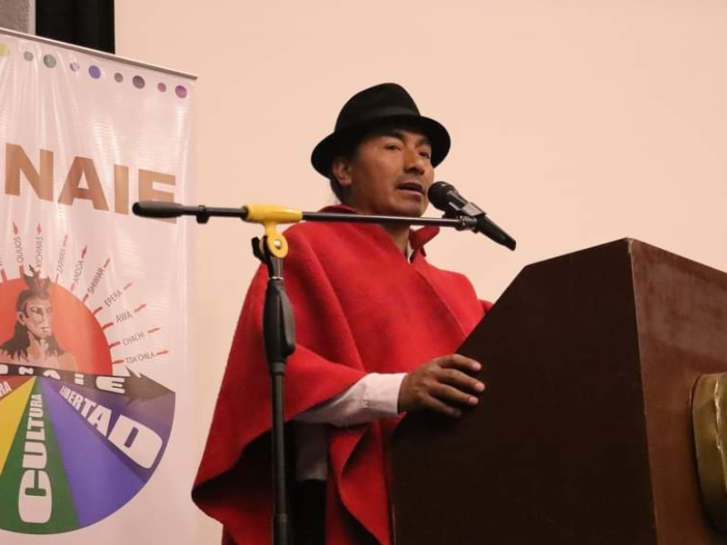 ‘No descartamos en absoluto una acción en las calles’: Leonidas Iza sobre los subsidios