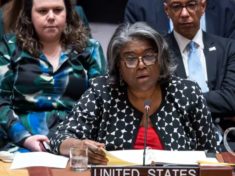 EEUU pidió en la ONU votar la propuesta de Biden para una tregua en Gaza