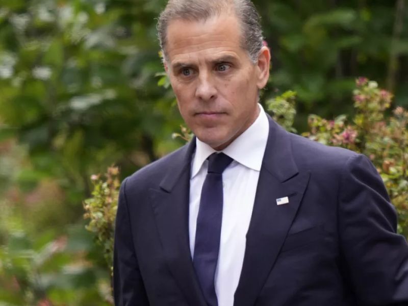 Condenan al hijo de presidente Biden por posesión ilegal de armas