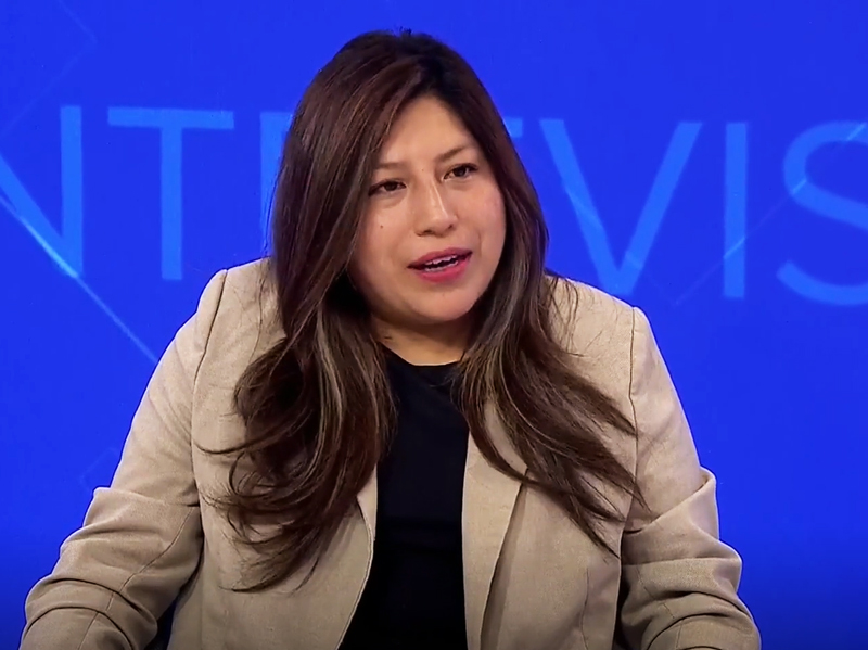 Inés Alarcón habla de una alianza ‘antipaís’ para afectar el trabajo legislativo