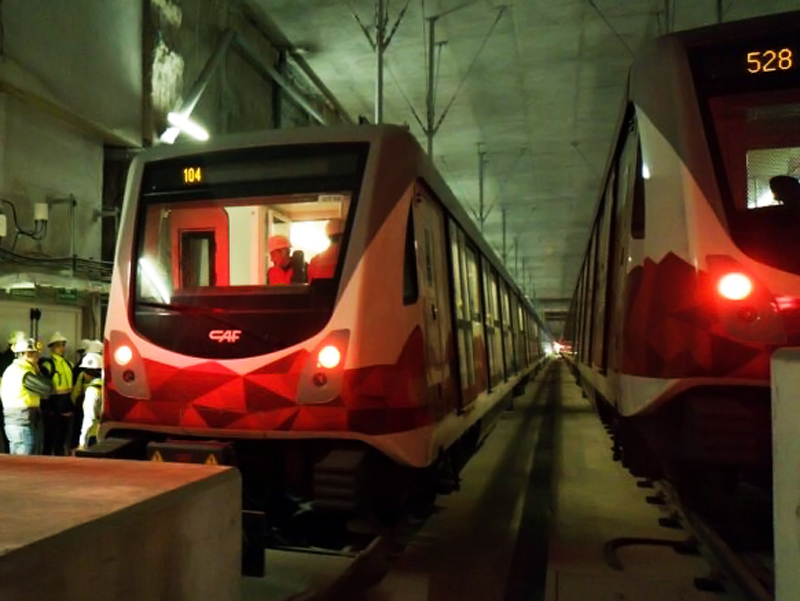 Tren 16 del Metro de Quito operará en los próximos días