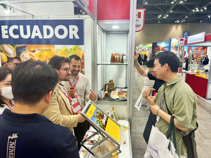 Oferta exportable de alimentos ecuatorianos se promociona en feria de Corea del Sur