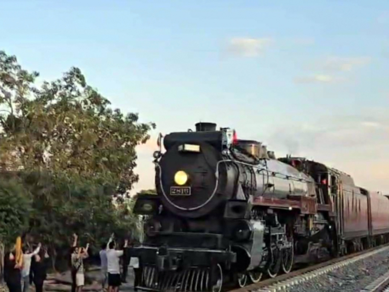 Mujer fue arrollada por tomarse un selfie con una locomotora