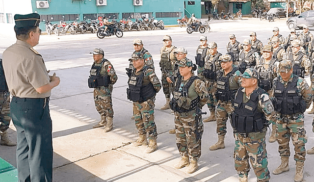 Policía del Perú en alerta máxima, contra la delincuencia en la frontera con Ecuador